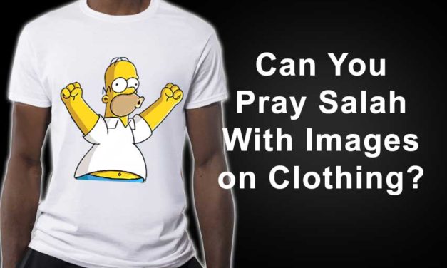 Does wearing clothes with Pictures of Animal or People Invalidate Salah?