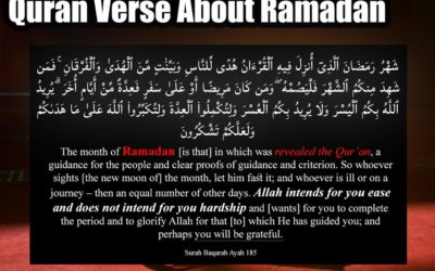 Five Quran Verses About Ramadan and Fasting