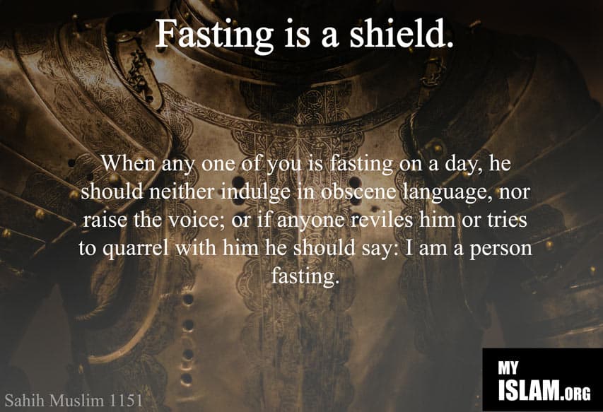 fasting is a shield