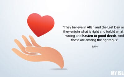 Hastening to do good deeds in Islam