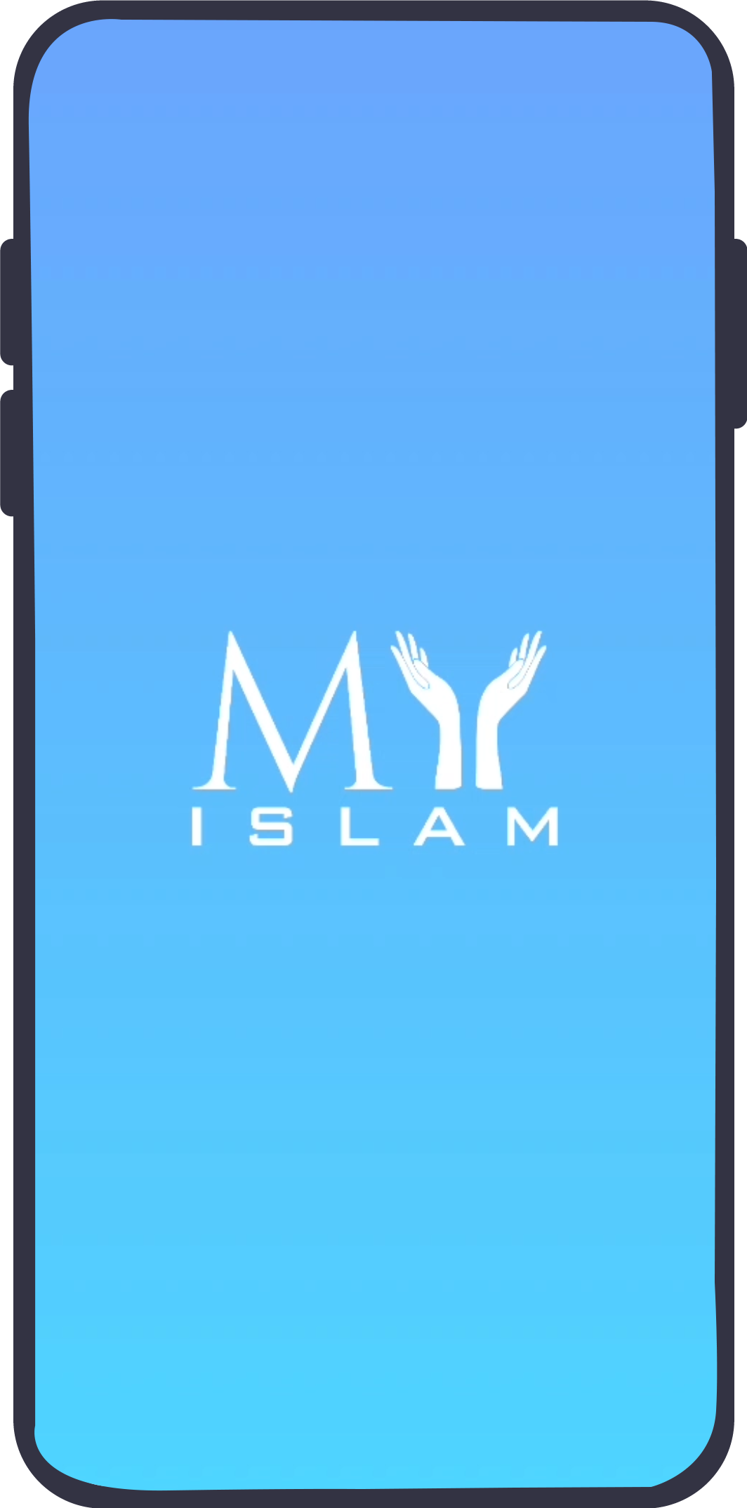 an image of the myislam app